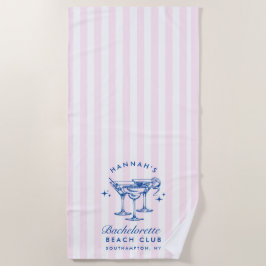 Groene en gele moderne strandhanddoek voor vrijgez strandlaken