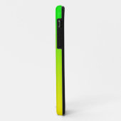 Groene en gele neon gradiënt Case-Mate iPhone case (Achterkant/links)