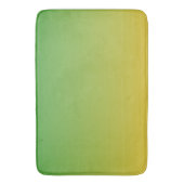 Groene en gele ombre badmat (Voorkant Verticaal)