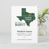 Groene en gele spelden gemaakt in Texas - vertical Aankondiging (Staand voorkant)