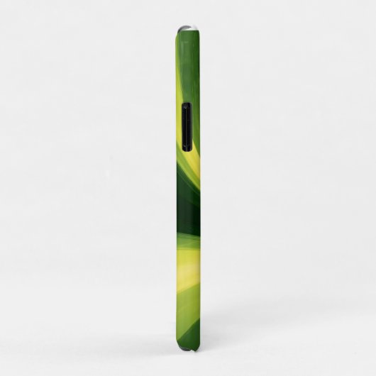 Groene en gele wervelingen Case-Mate iPhone case (Achterkant/rechts)
