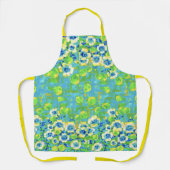 Groene en gele zomer schort (Voorkant)