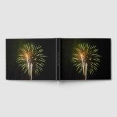 Groene en Gold Fireworks Holiday Celebration Gastenboek (Volledig)