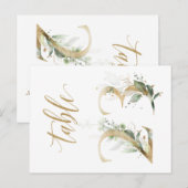 Groene en goudbladeren, tabel 23, tabelnummer briefkaart (Voorkant / Achterkant)