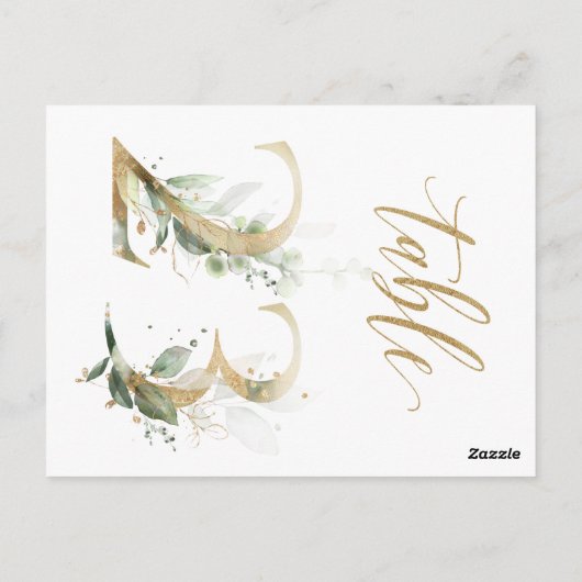 Groene en goudbladeren, tabel 23, tabelnummer briefkaart (Achterkant)