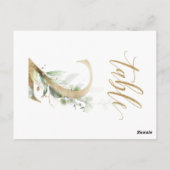 Groene en goudbladeren, tabel 2, tabelnummer briefkaart (Achterkant)