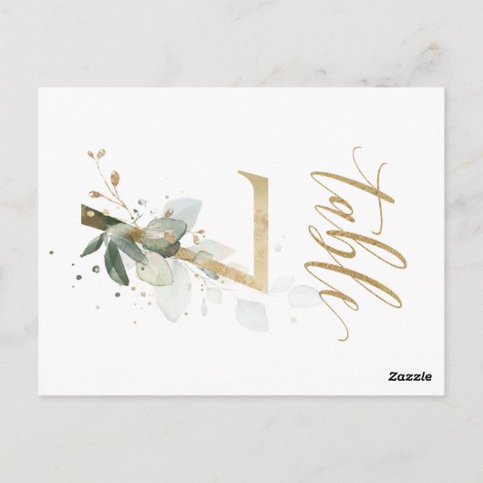 Groene en goudbladeren, tabel 7, tabelnummer briefkaart (Achterkant)