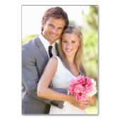 Groene en goudbladerij, bruiloft kaart (Achterkant)