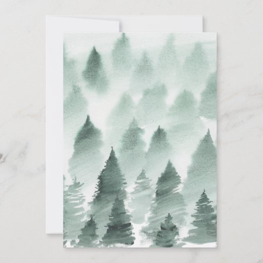 Groene en gouden berg doen we nog steeds gelofte v kaart (Achterkant)