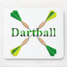 Groene en gouden Dartbal Darts