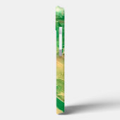 Groene en gouden marmeren wervelingen Case-Mate iPhone case (Achterkant / Links)