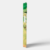 Groene en gouden marmeren wervelingen Case-Mate iPhone case (Achterkant / Rechts)