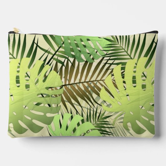 Groene en gouden Palm tropische bladeren Etui (Voorkant)