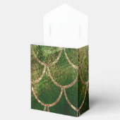 Groene en goudmakreelvis bedankdoosjes (Geopend)