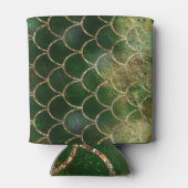 Groene en goudmakreelvis blikjeskoeler (Achterkant)