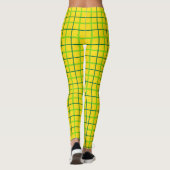 Groene en goudveroudering - St. Patrick's Yoga Pan Leggings (Achterkant)
