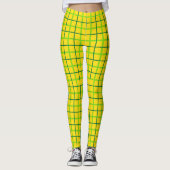 Groene en goudveroudering - St. Patrick's Yoga Pan Leggings (Voorkant)