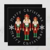 Groene en goudvoedingskrakers personaliseren bedankkaart (Voorkant / Achterkant)