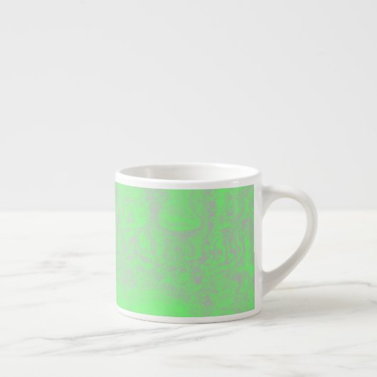 groene en grijze marmer espresso kop (Rechts)