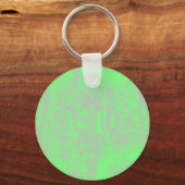 groene en grijze marmer sleutelhanger (Voorkant)
