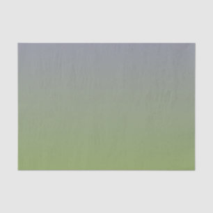 Groene en grijze verloopkleuren tissuepapier