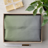 Groene en grijze verloopkleuren tissuepapier (Geschenk)