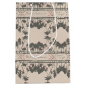 Groene en heldere, Hawaiiaanse stijlkerst Medium Cadeauzakje (Voorkant)