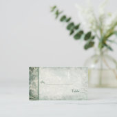 Groene en Ivoor Bloemen Plaatskaarten Plaatskaartje (Staand voorkant)