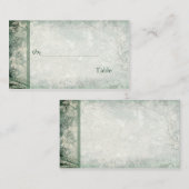 Groene en Ivoor Bloemen Plaatskaarten Plaatskaartje (Voorkant / Achterkant)