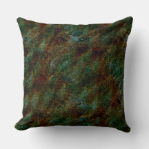 Groene en koraalgespikkelde wandstijl