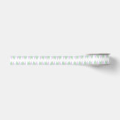 Groene en lila driehoeken grosgrain lint (Voorkant)