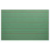 Groene en maroon lijnen stof (Yard (91,4 cm))