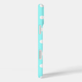 groene en mooie polka dots Case-Mate iPhone case (Achterkant / Rechts)