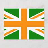 Groene en Oranje EU-aansluiting Briefkaart (Voorkant)