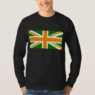Groene en Oranje EU-aansluiting T-shirt