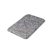 groene en paarse camouflage abstract badmat (Gekanteld)