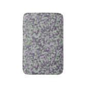 groene en paarse camouflage abstract badmat (Voorkant Verticaal)