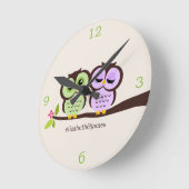 Groene en Paarse kieuwen Ronde Klok (Hoek)