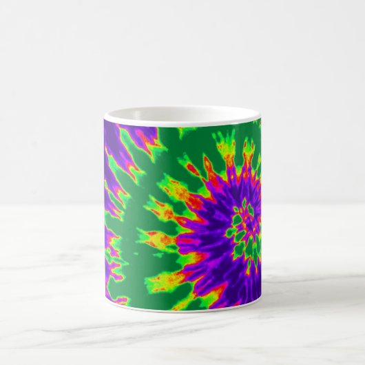 Groene en Paarse kleurstof Koffiemok (Center)