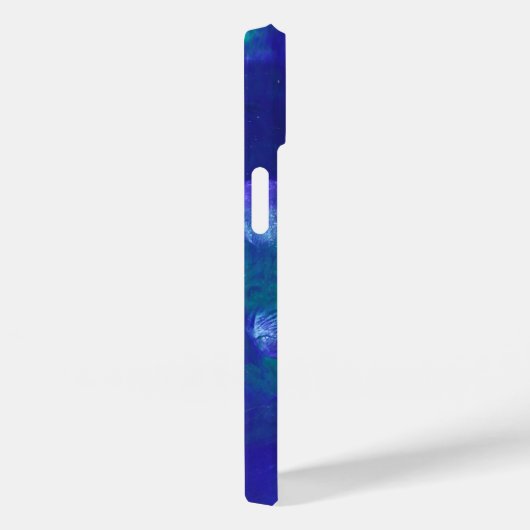 Groene en Paarse kunst Case-Mate iPhone Case (Achterkant / Rechts)