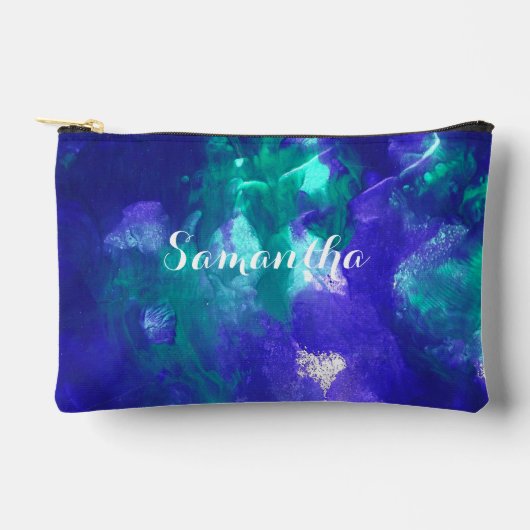 Groene en Paarse kunst Etui (Voorkant)