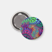 Groene en Paarse smelt Magneet (Voorkant / Achterkant)