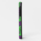 Groene en Paarse Snowflake Case-Mate iPhone Case (Achterkant/links)