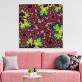 Groene en Paarse specerijen Canvas Afdruk (Insitu (Woonkamer))