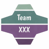 Groene en Paarse strepen Voetbal