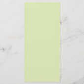 Groene en Perzikblindheid die met de Naam van de G Menu (Achterkant)