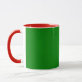 Groene en rode combokop mok (Links)