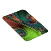 Groene en rode halve trap magneet (Rechterzijde)