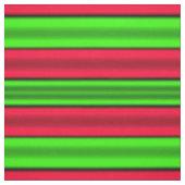Groene en rode horizontale strepen stof (Swatch)
