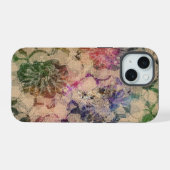 Groene en rode kant Rozen iPhone 15 Case (Achterkant horizontaal)